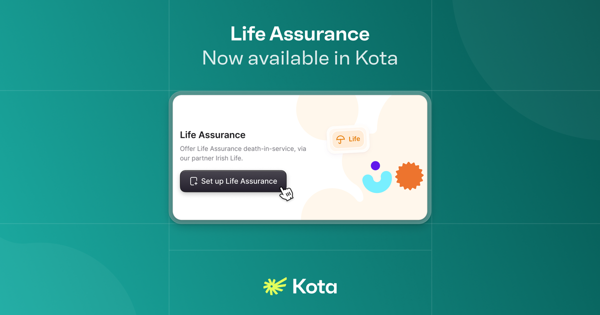 Life Assurance is now available on Kota